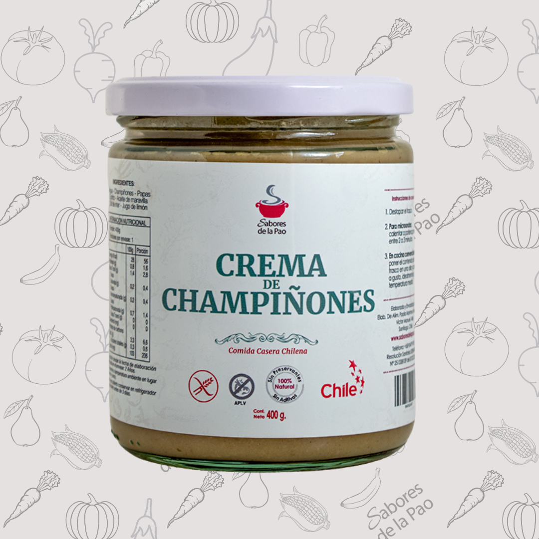 Crema de Champiñones 1