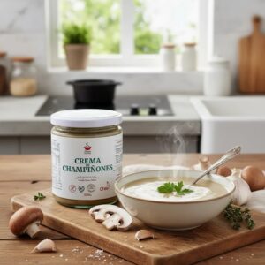 Crema de champiñones 12