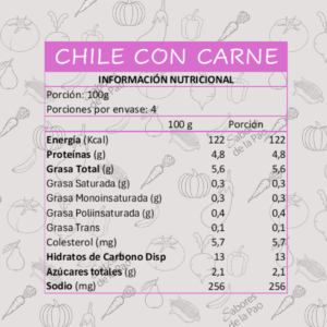 CHILE CON CARNE INF