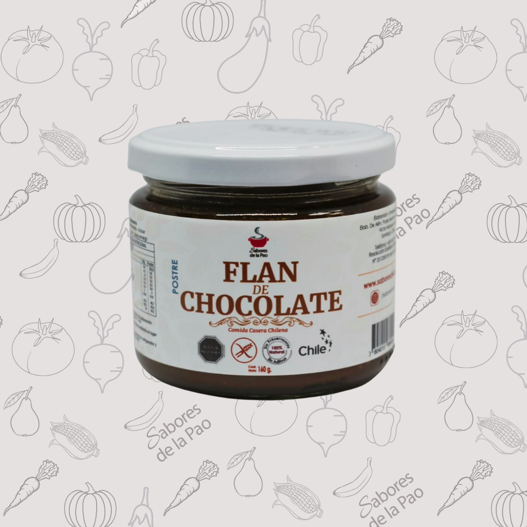 Flan de chocolate (1)