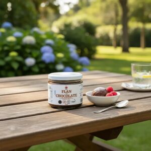 Flan de chocolate 13